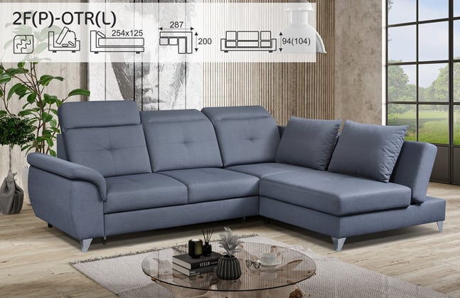 SEDACÍ SOUPRAVA CITRUS 2F+OTR