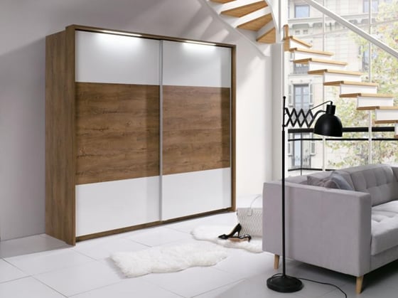 ŠATNÍ SKŘÍŇ ATIKA 230 cm bez zrcadla korpus 22 mm