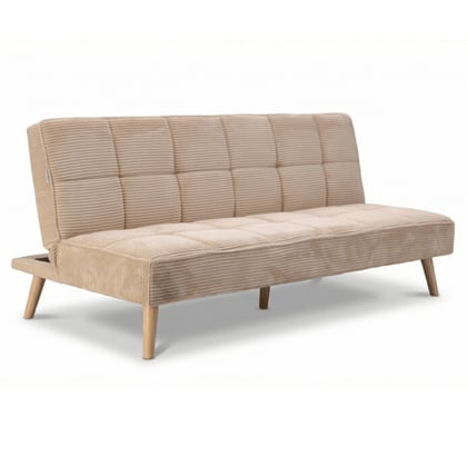 Trojmístná rozkládací pohovka CRM 6 akce 186 cm béžová- manžestr