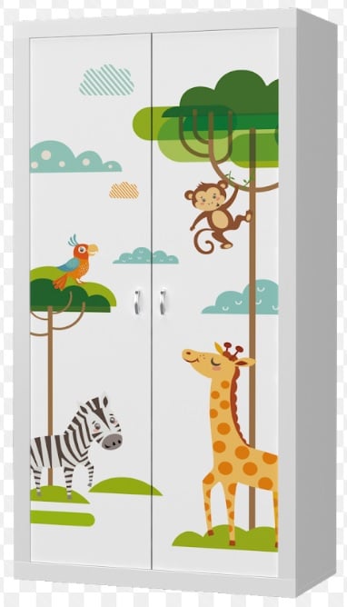 ŠATNÍ SKŘÍŇ FERDA GRAFIKA 