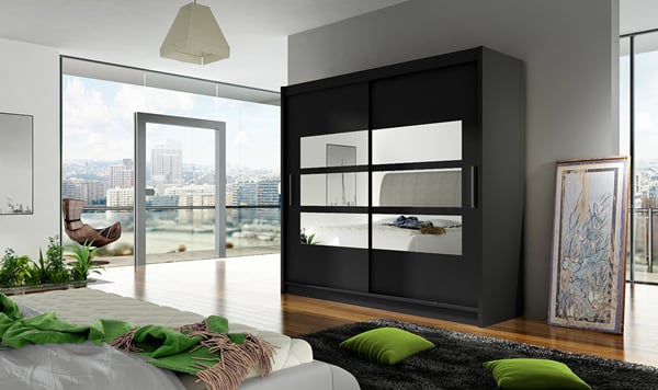 ŠATNÍ SKŘÍŇ BOOK  III.180 ČERNÁ