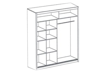 ŠATNÍ  SKŘÍŇ  LOTOS - NAKRES