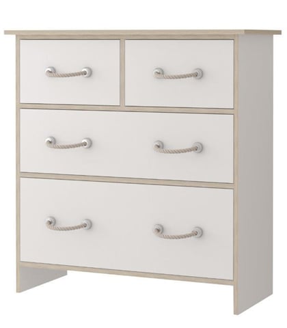 ŠUPLÍKOVÁ KOMODA 4S-03 90/96/40 ÚCHYT LANO 