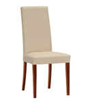 varianta 10, koženka bežová, nohy třešen