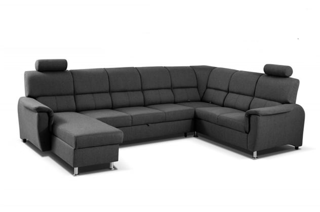 Sedací souprava Malaga IV šedá  214 x 317x 162 Faro 4