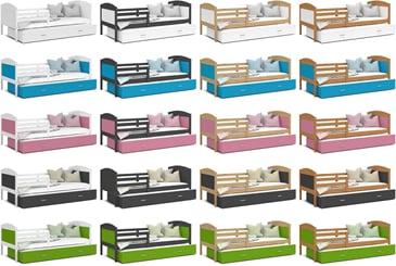 POSTEL PRO 2 DĚTI MATEUŠ P2 190X80 - barvy