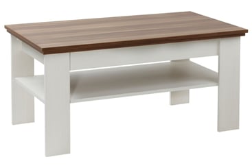 KONFERENČNÍ STOLEK PETRA PS18 125/56/65 BOROVICE BÍLÁ DUB STERLING - ps 18