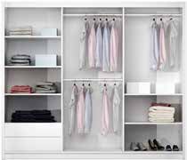 ŠATNÍ SKŘÍŇ STOD 250 - vnitřek