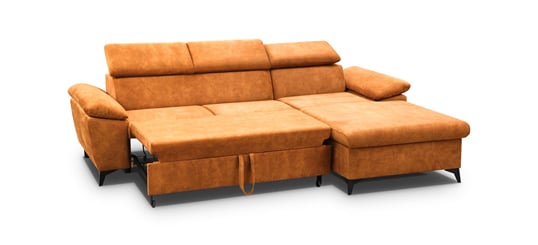 Rohová sedací souprava Coco 274x192 výška sedu 50 cm - lůžko