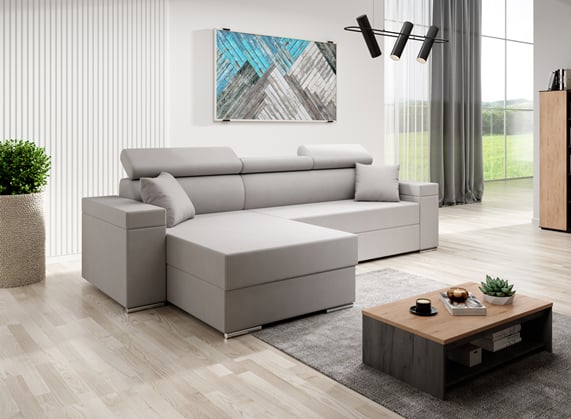 Rohová sedací souprava Franke S 284x162 cm 