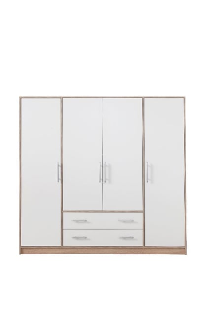 ŠATNÍ SKŘÍŇ SOBOTO 1 200/190/56 bez zrcadla sonoma bílá