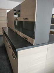 Kvalitní kuchyně Lada XL 260 cm pinia šedá komplet č. 11  - IMG_20240604_144224