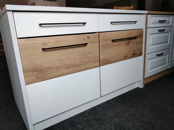 Kuchyňský ostrůvek Luxury 120 cm bílá artisan 