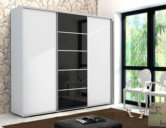 SKŘÍŇLESKLÉ DVEŘE ALENA 28 278/245/62 CM