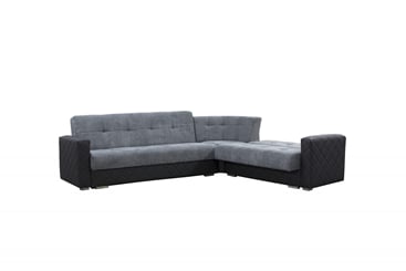 Rohová sedací souprava Porto roh levý rozkládací 290x210 cm šedá,černá Vogue 15/18 - PORTO-_-2-scaled