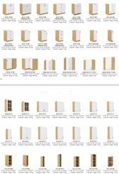 Sektorová kuchyně Stilo Provance  - díly stilo