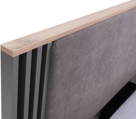 Ložnice Amo celý komplet dub estana antracit - AL19_Dab_Estana+Antracyt_Detail_Open_03