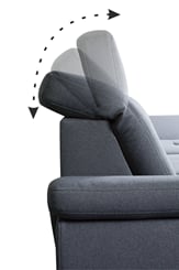 SEDACÍ SOUPRAVA CITRUS 2F+OTR - POLOHOVATELNÉ ZÁHLAVNÍKY