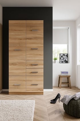 Šatní skříň Figaro 100x200x45 bez zrcadla