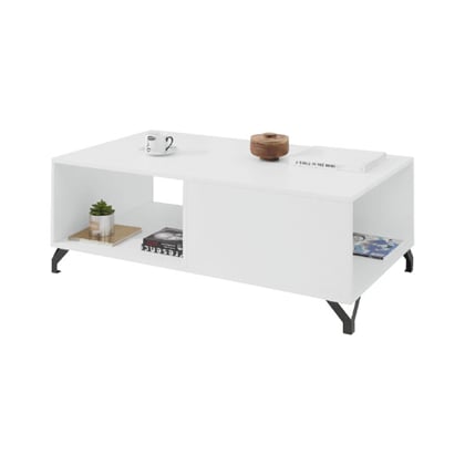 KONFERENČNÍ STOLEK GEN 10 bílý lesk 