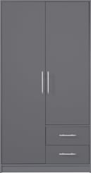 Ložnice Soboto s postelí 160 antracit šedá  - sr3_antracyt