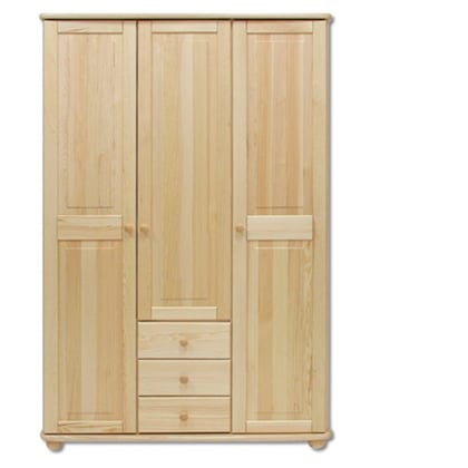 MASIVNÍ ŠATNÍ SKŘÍŇ SF101 BOROVICE 