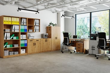 Policová skříň Marta 80 lamino 18 mm - detail