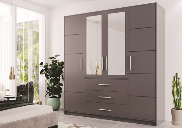 SKŘÍŇ STELA D4 GRAFIT 196 CM 