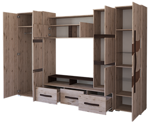 OBÝVACÍ STĚNA MARINA 300/203/52 - VNITŘEK