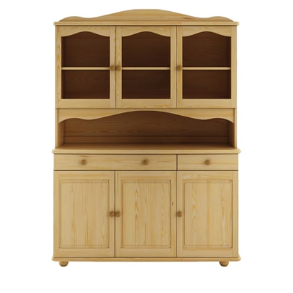 Dřevěný kredenc,příborník KW101 133 cm 