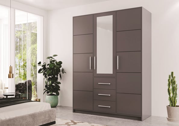 SKŘÍŇ STELA D3  GRAFIT 147 CM