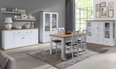 REGÁL KNIHOVNA ZOME MZ7 135/130/40 - náhled alpská borovice dub grand