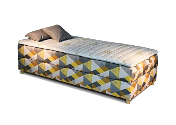VYSOKÁ POSTEL BOXSPRING NOVO BEZ ČEL