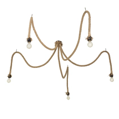 LUSTR LAMPA LP003 PAVOUK JUTA LANO 