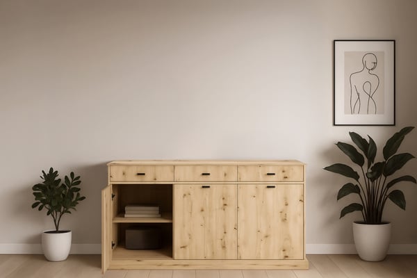 Komoda NIS dub artisan 178 cm 