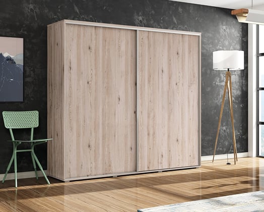 Vysoká šatní skříň Alena 15 bez zrcadla 175x245x62 sanremo výprodej
