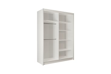 Šatní skříň Jamajka 150/217/62 se zrcadlem lamela variabilní vnitřek - JAMAJKA-150-INSIDE-1.1-scaled