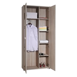 Šatní skříň Asték A05 85/195/34 bez zrcadla  - vnitřek