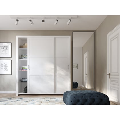 Šatní skříň Frama 185/206/60 bez zrcadla 