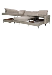 Rohová sedací souprava Cala I U 207x340x181  - cala rozklad