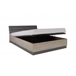 POSTEL DAFNÉ 160/200 S ÚLOŽNÝM PROTOREM  - úložný prostor