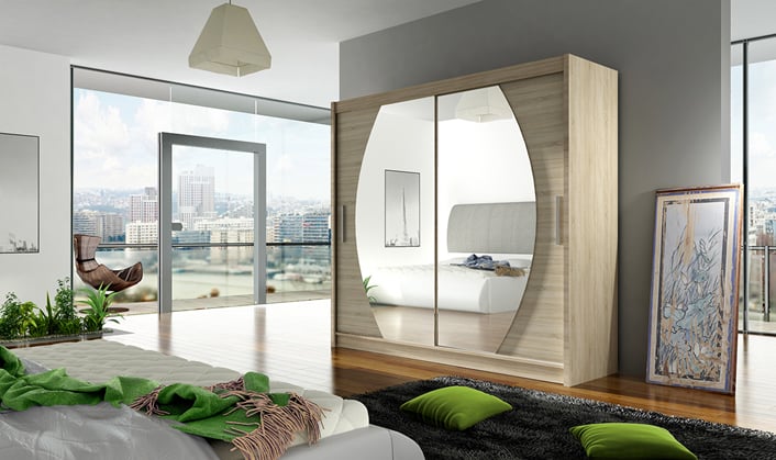 ŠATNÍ SKŘÍŇ BOOK IV.180 SONOMA