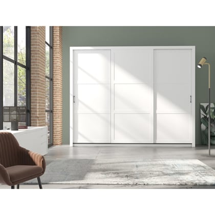 Šatní skříň Frama 255/206/60 bez zrcadla 