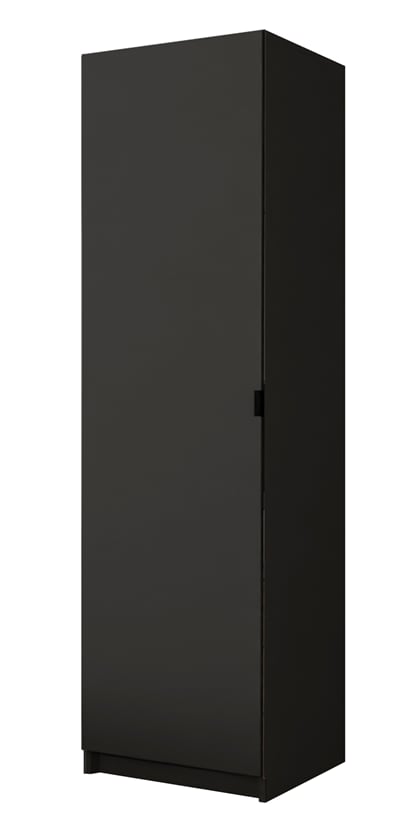 ŠATNÍ SKŘÍŇ JAXON 49/216/57 BEZ ZRCADLA ČERNÁ MAT