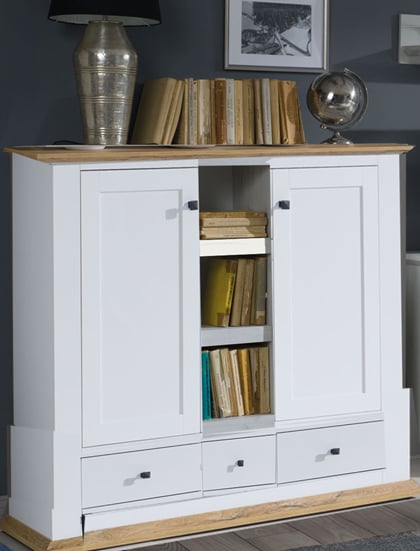 REGÁL KNIHOVNA ZOME MZ7 135/130/40