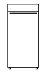 SKŘÍŇ MAX M02 100 cm  - vnitřek