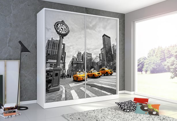 SKŘÍŇ TAXI S MOTIVEM