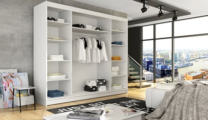 ŠATNÍ SKŘÍŇ TON IV 250 - vnitřek