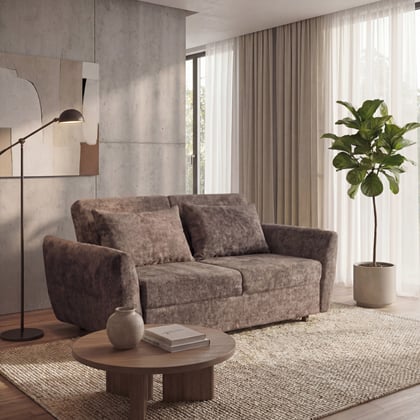 Rozkládací pohovka Lena 190 cm výška sedu 46 cm lůžko 150x198 cm 