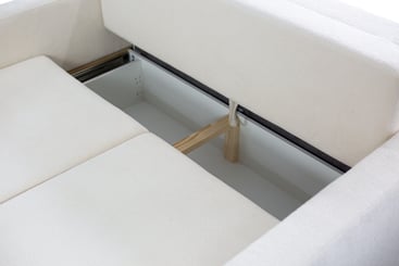 Pohovka Katka 170 cm rozklad dopředu lůžko 140x204  - úložný prostor